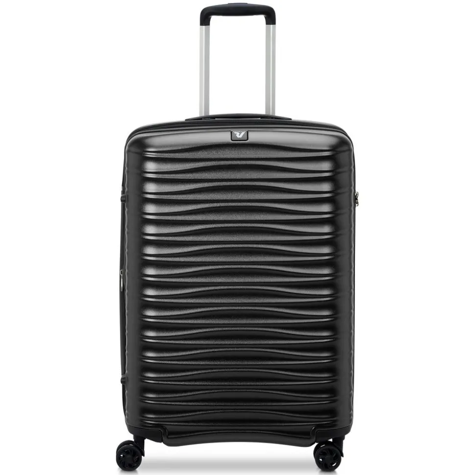 Trolley Roncato Wave medio espandibile 9722 Nero