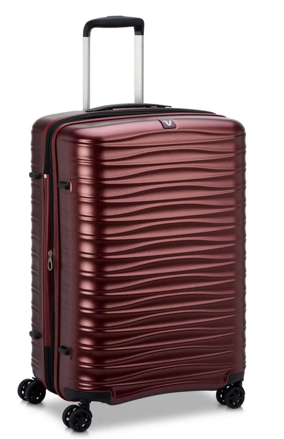 Trolley Roncato Wave medio espandibile 9722 Rosso Scuro