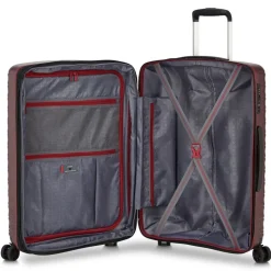 Trolley Roncato Wave medio espandibile 9722 Rosso Scuro