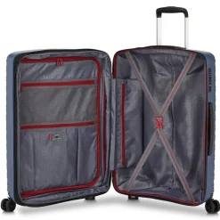 Trolley Roncato Wave medio espandibile 9722 Denim
