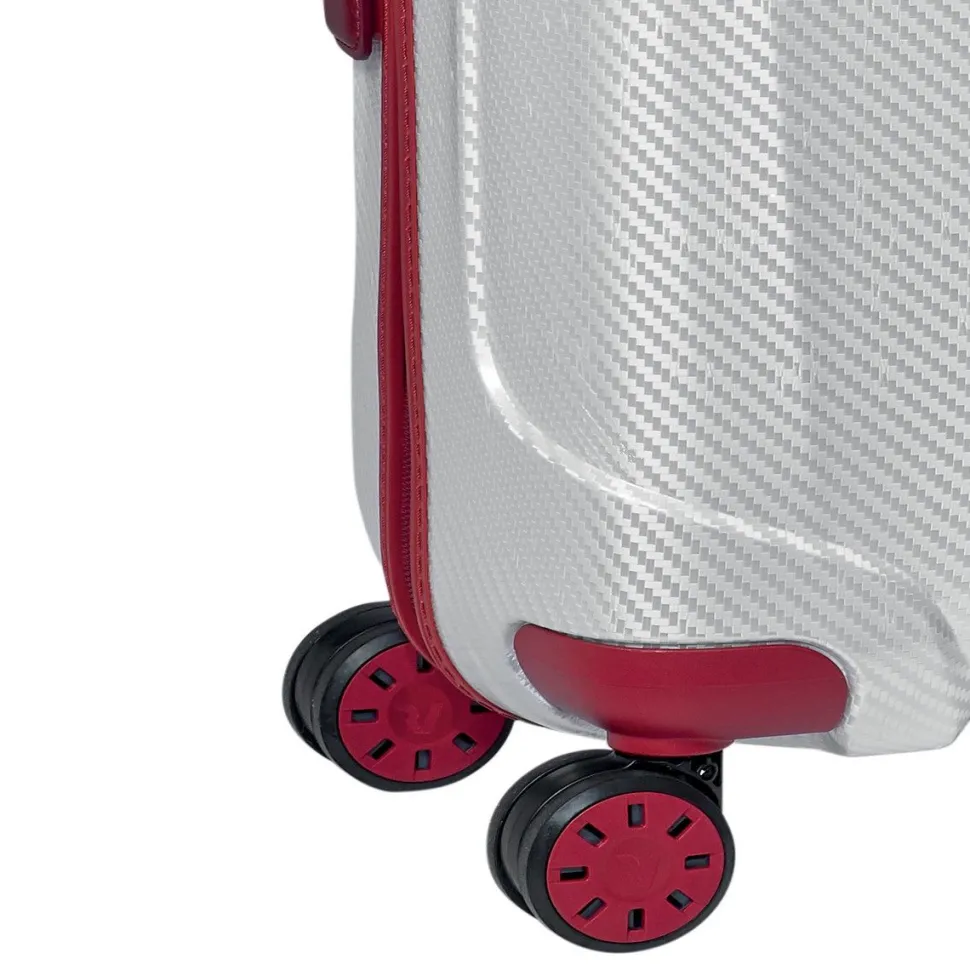 Trolley Roncato We Are Glam grande 5951 Rosso/Bianco