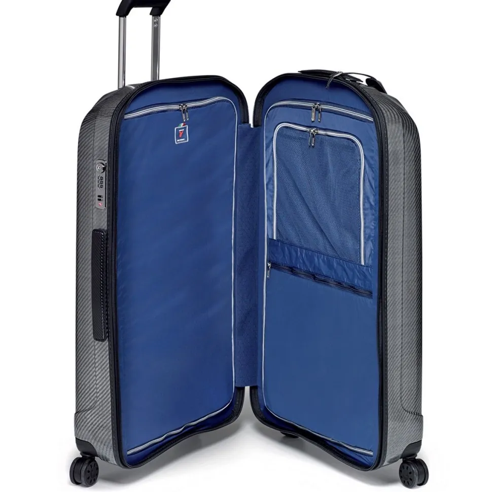 Trolley Roncato We Are Glam grande 5951 Nero/Platino