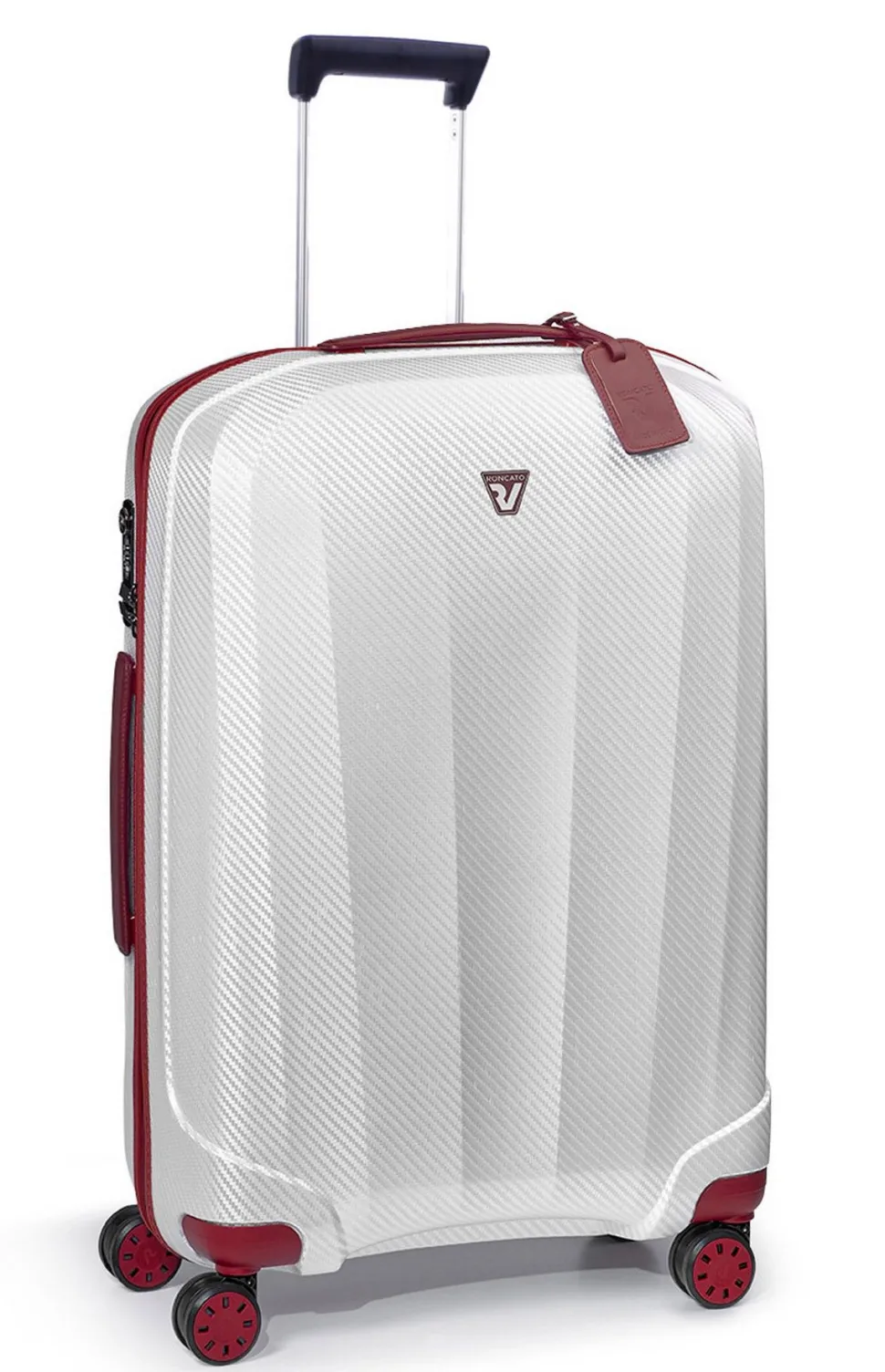 Trolley Roncato We Are Glam medio 5952 Rosso/Bianco