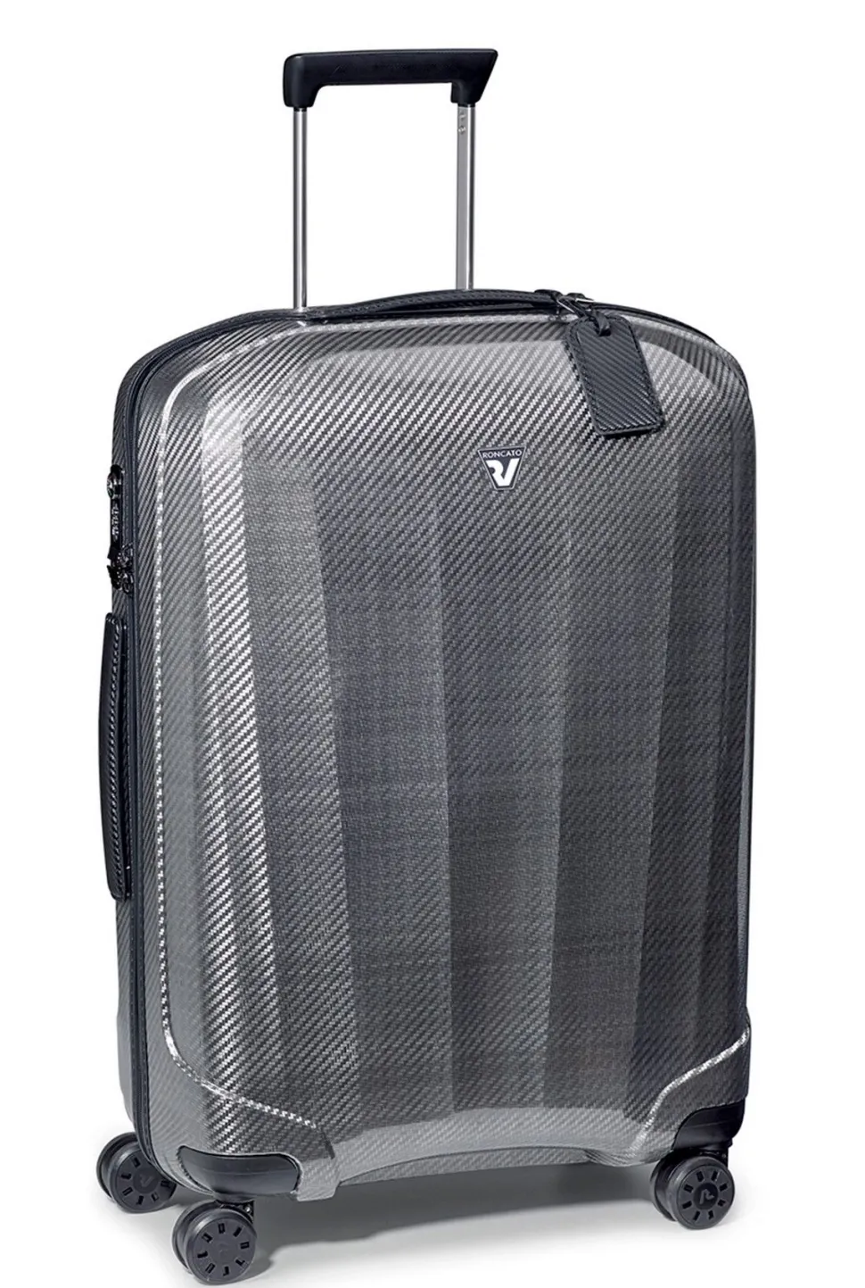 Trolley Roncato We Are Glam medio 5952 Nero/Platino