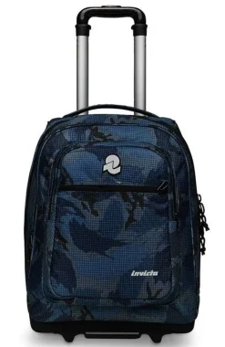 Trolley scuola Invicta New Bump Fantasy Military Camo Avio