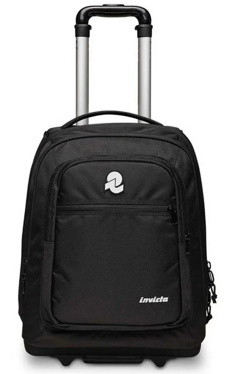 Trolley scuola Invicta New Bump Plain Nero