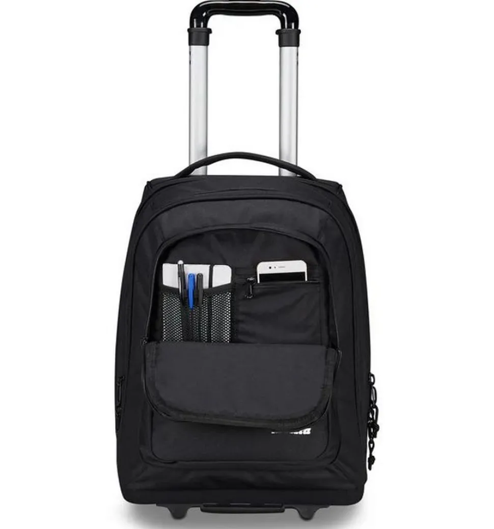 Trolley scuola Invicta New Bump Plain Nero