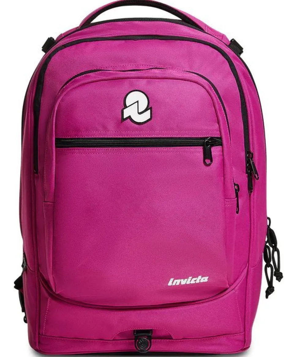 Trolley scuola Invicta New Plug Plain Festival Fuchsia