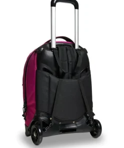 Trolley scuola Invicta New Plug Plain Festival Fuchsia