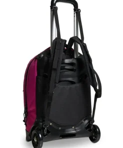 Trolley scuola Invicta New Plug Plain Festival Fuchsia
