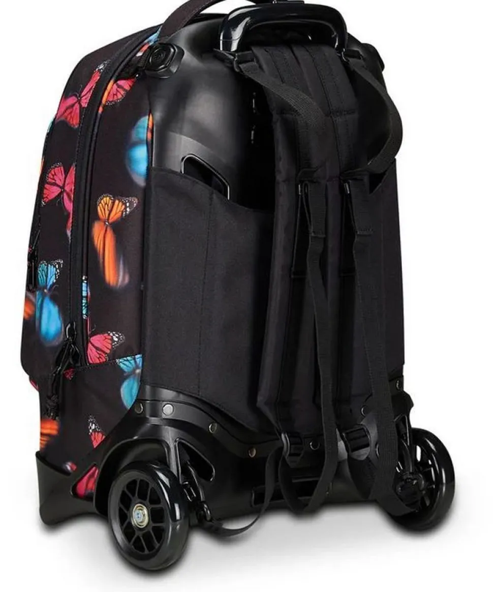 Trolley scuola Invicta New Plug Fantasy Blurry Butterfly