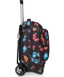 Trolley scuola Invicta New Plug Fantasy Blurry Butterfly