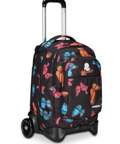 Trolley scuola Invicta New Plug Fantasy Blurry Butterfly