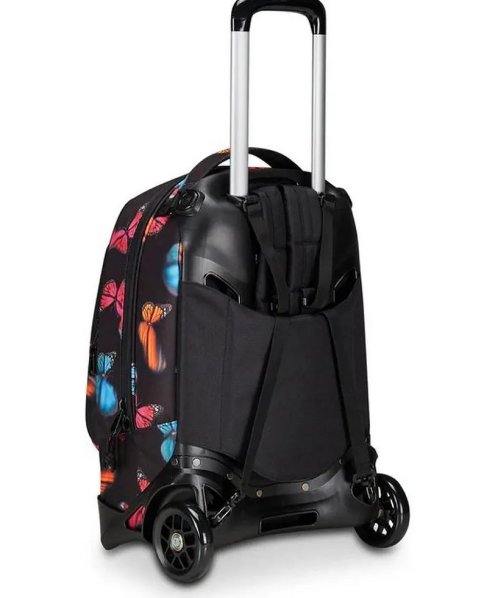 Trolley scuola Invicta New Plug Fantasy Blurry Butterfly