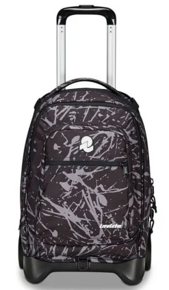 Trolley scuola Invicta New Plug Fantasy Black Dripping