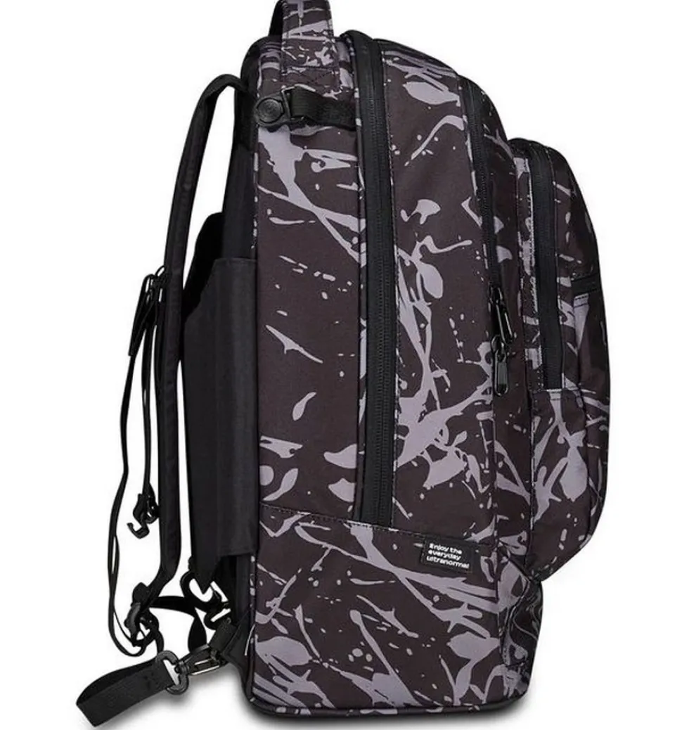 Trolley scuola Invicta New Plug Fantasy Black Dripping