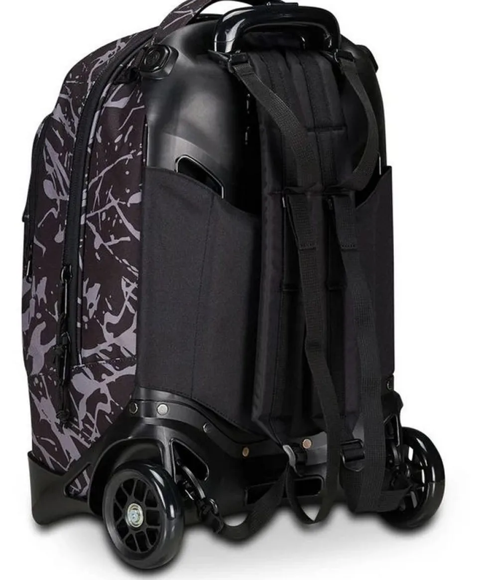 Trolley scuola Invicta New Plug Fantasy Black Dripping