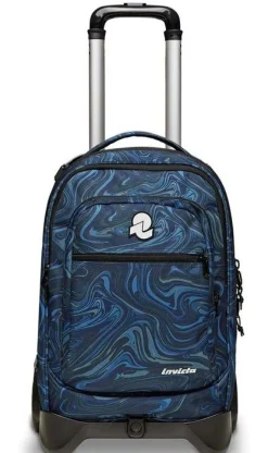 Trolley scuola Invicta New Plug Fantasy Indigo Art