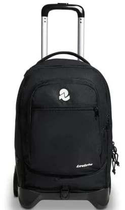 Trolley scuola Invicta New Plug Plain Jet Black