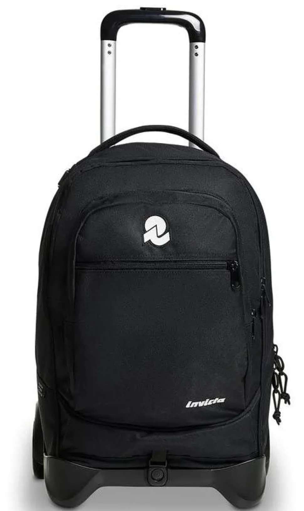 Trolley scuola Invicta New Plug Plain Jet Black