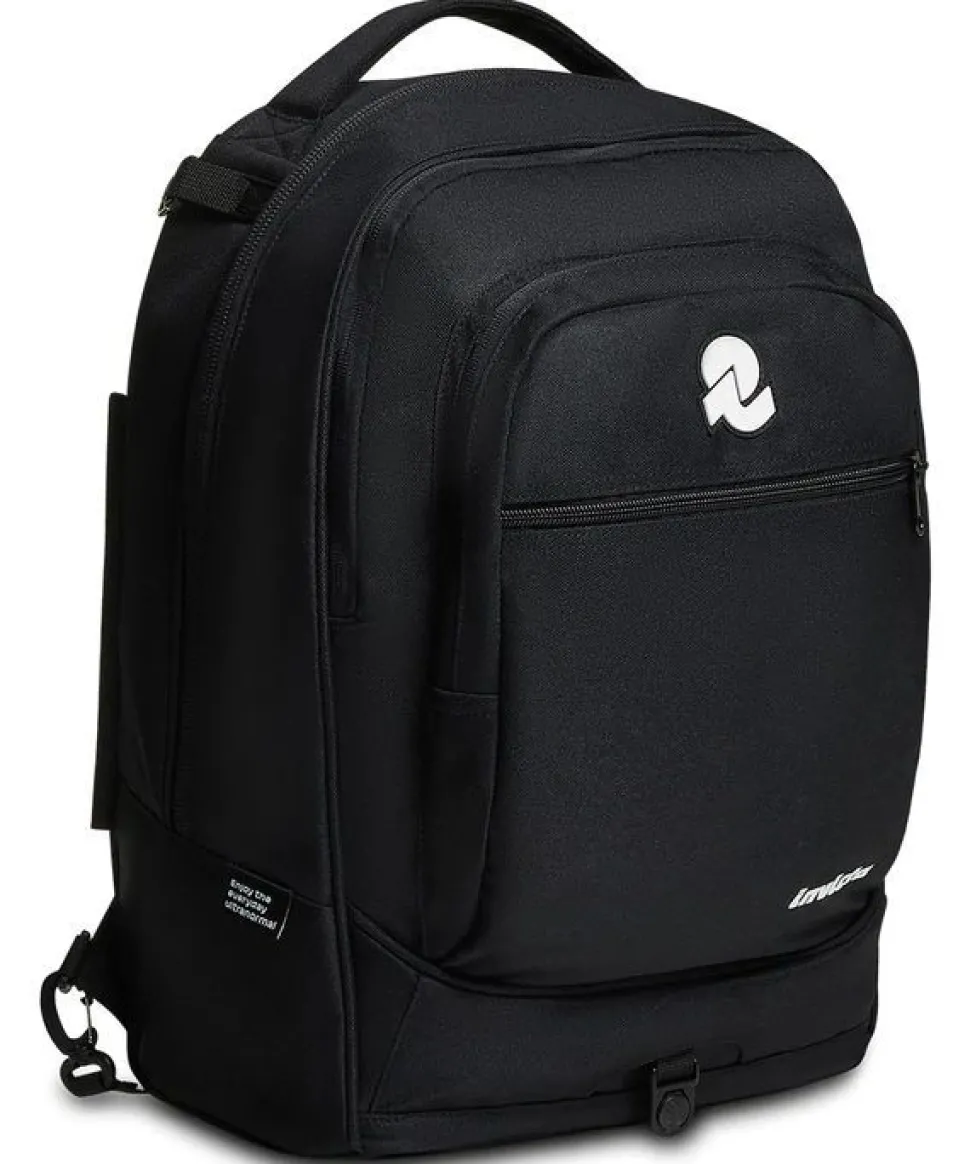 Trolley scuola Invicta New Plug Plain Jet Black