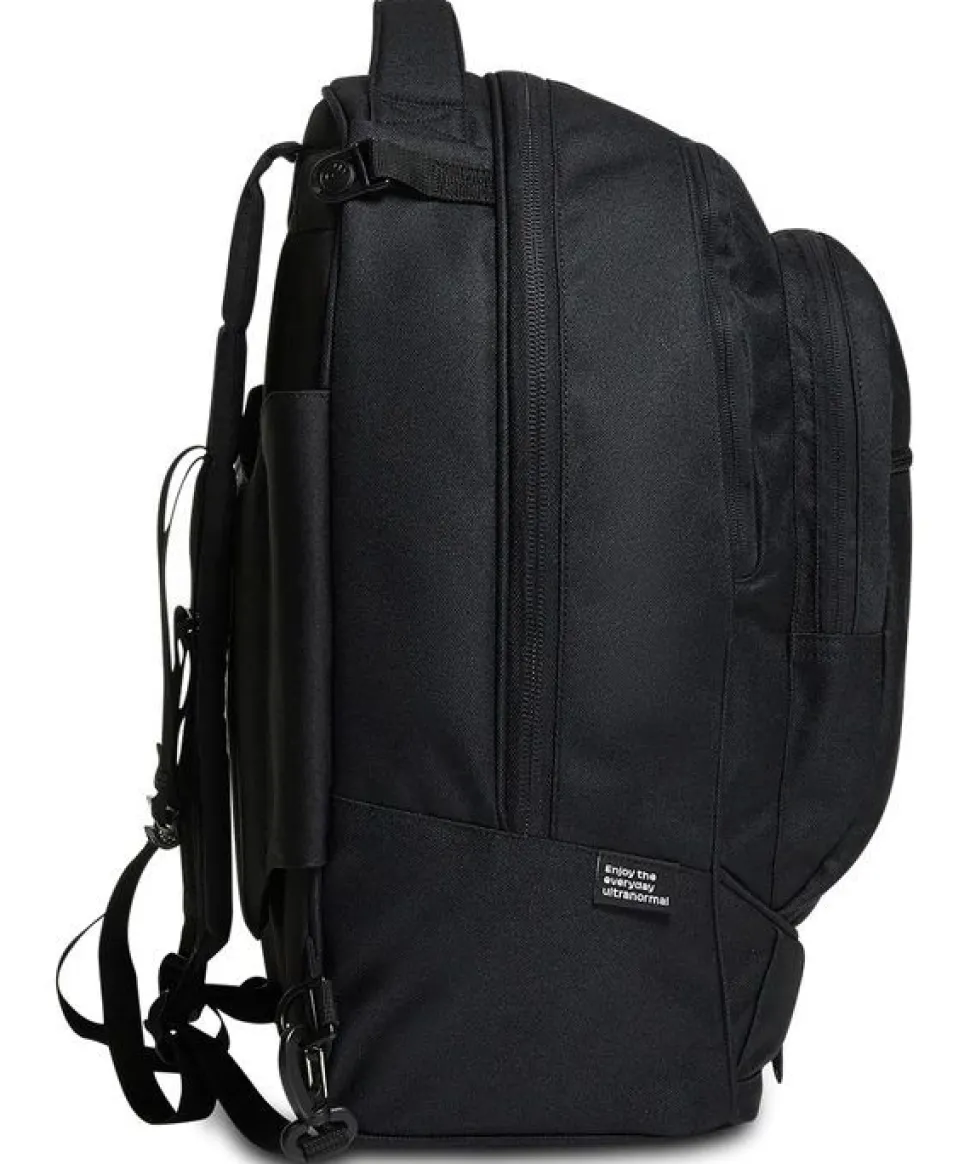 Trolley scuola Invicta New Plug Plain Jet Black