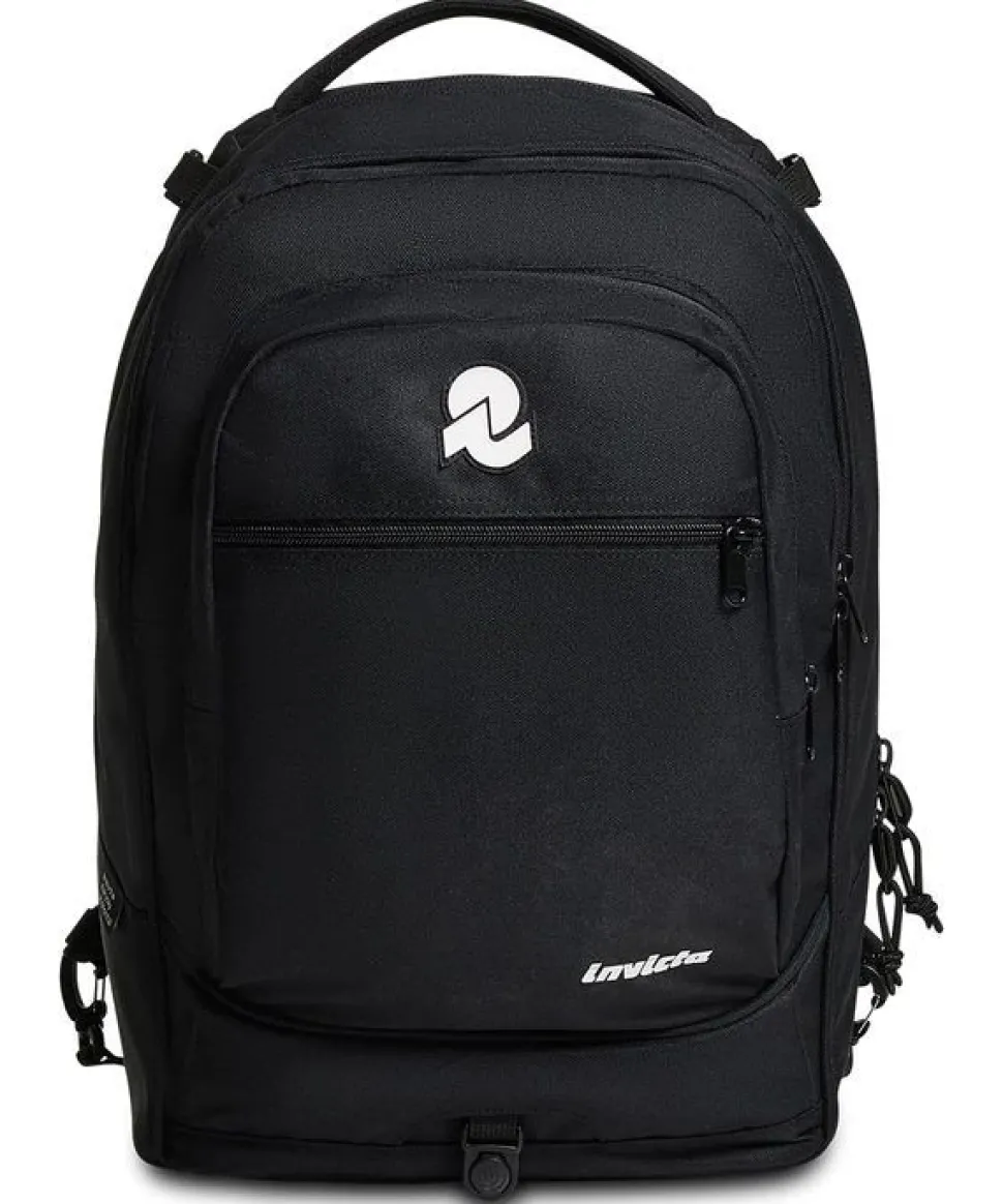 Trolley scuola Invicta New Plug Plain Jet Black