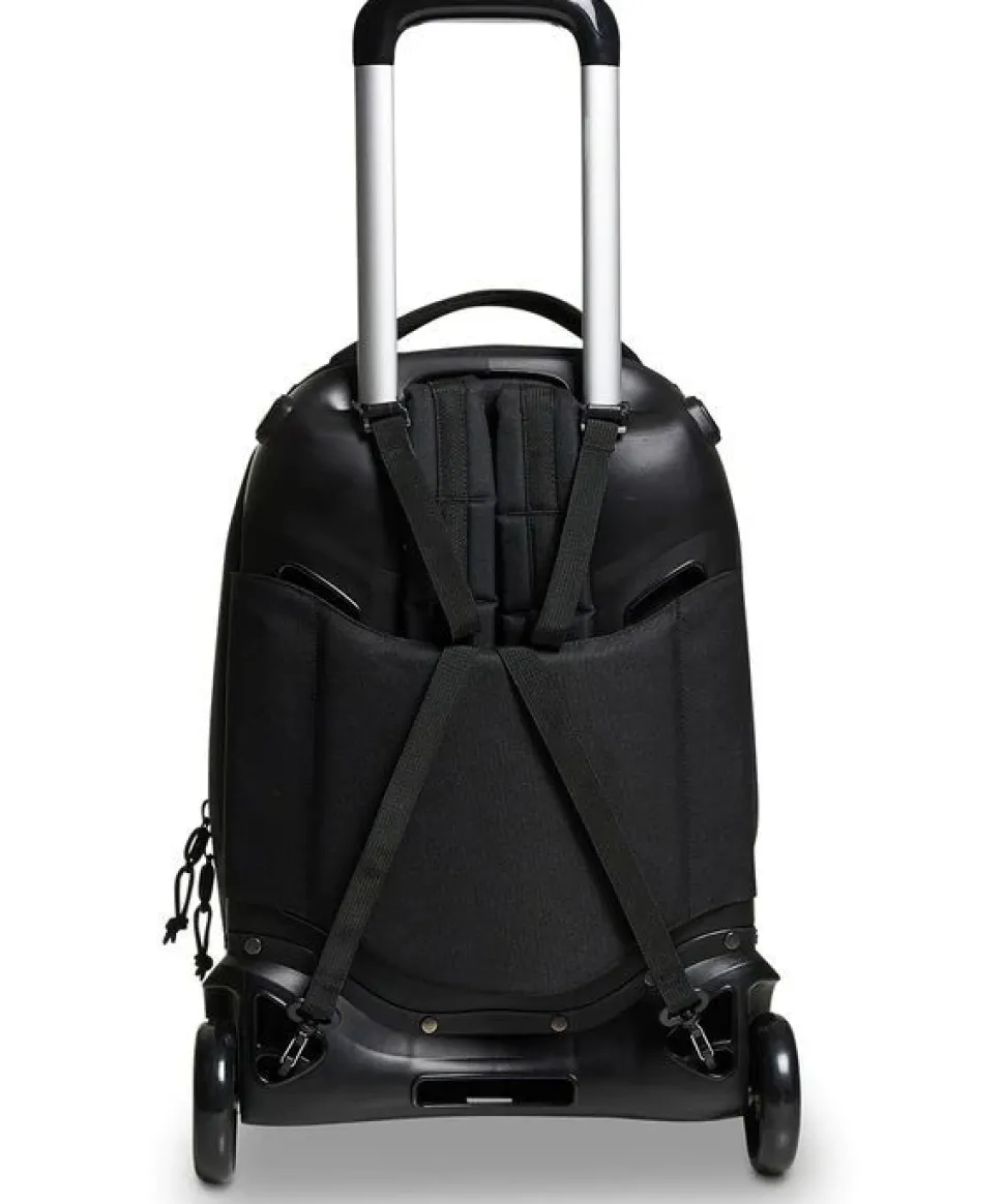 Trolley scuola Invicta New Plug Plain Jet Black