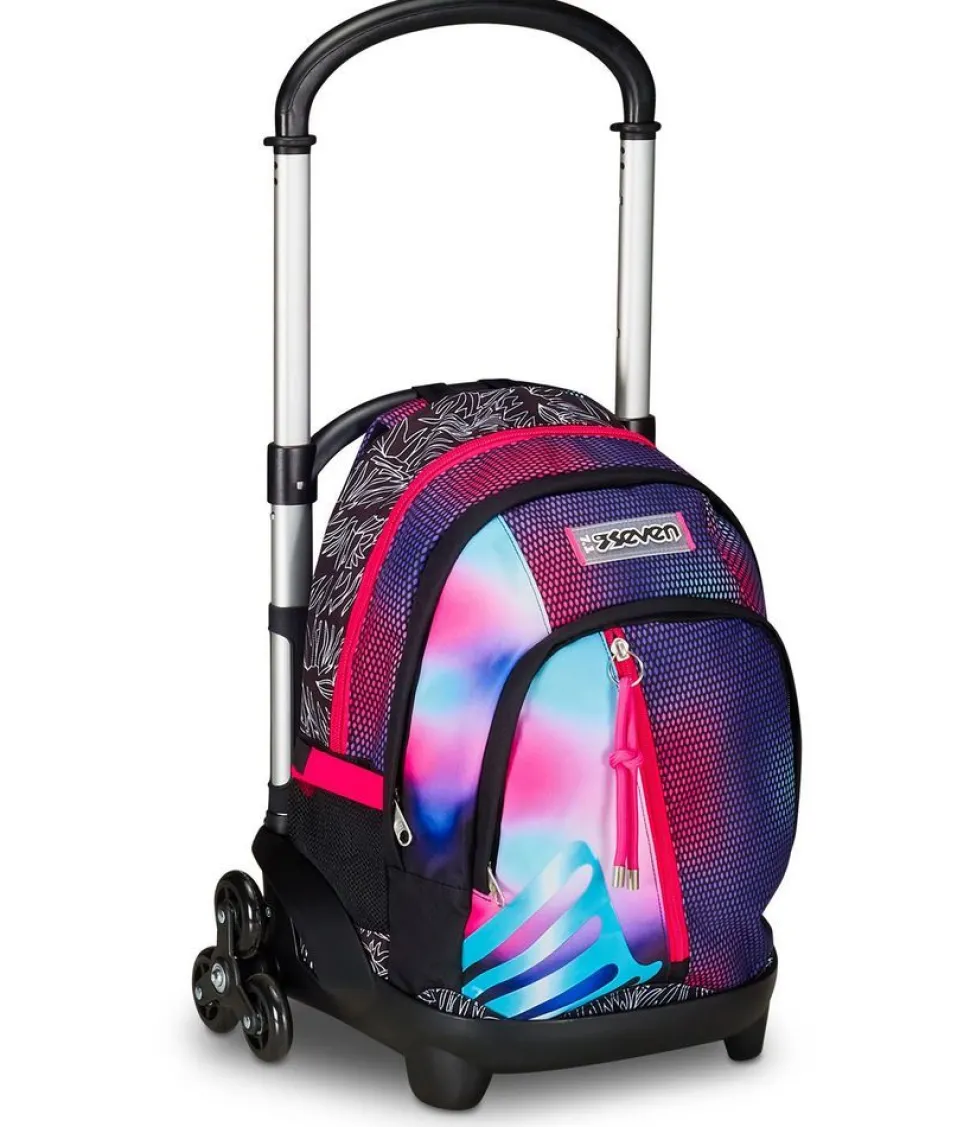 Trolley scuola 3 ruote Seven Flex Shadefull Girl