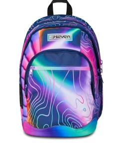 Trolley scuola 3 ruote Seven Flex Mapset Girl