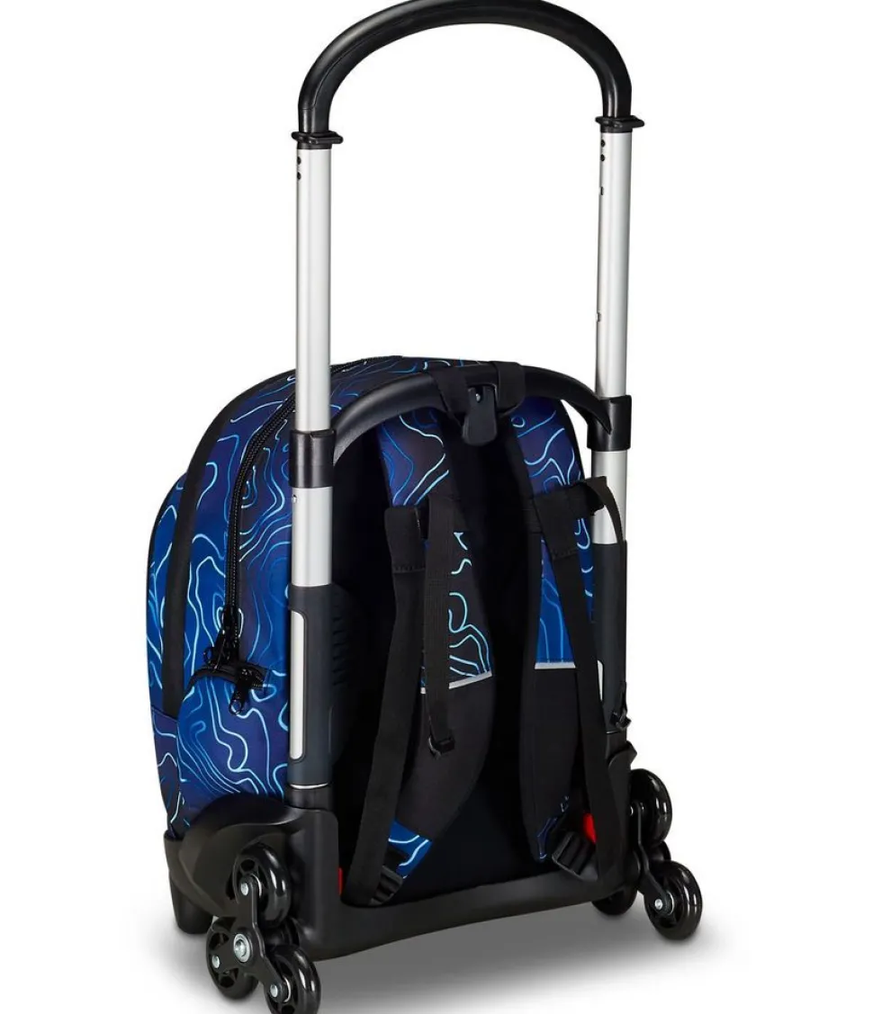 Trolley scuola 3 ruote Seven Flex Mapset Boy