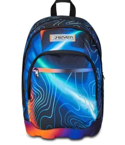 Trolley scuola 3 ruote Seven Flex Mapset Boy