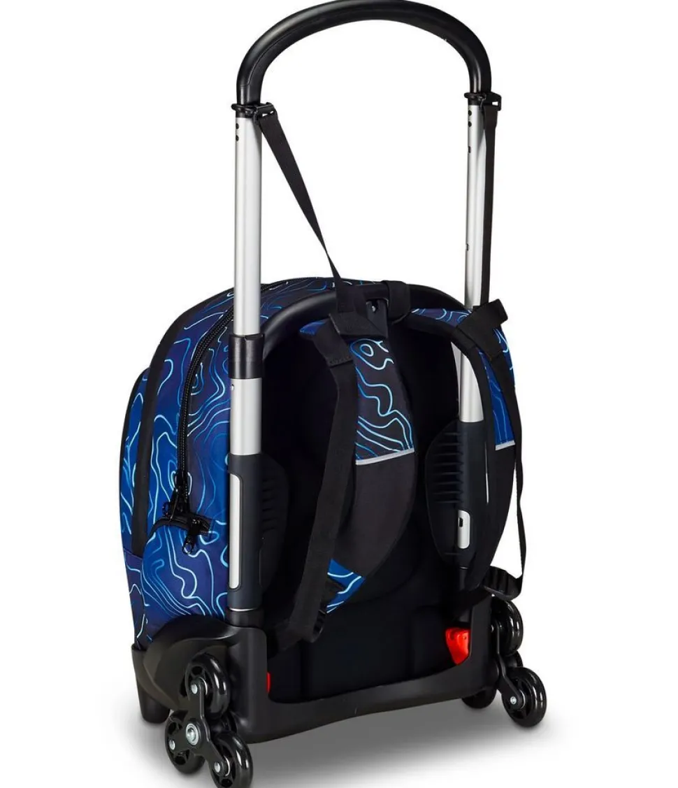 Trolley scuola 3 ruote Seven Flex Mapset Boy