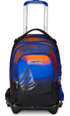 Trolley scuola Seven Jack 3 ruote Detach Shadefull Boy