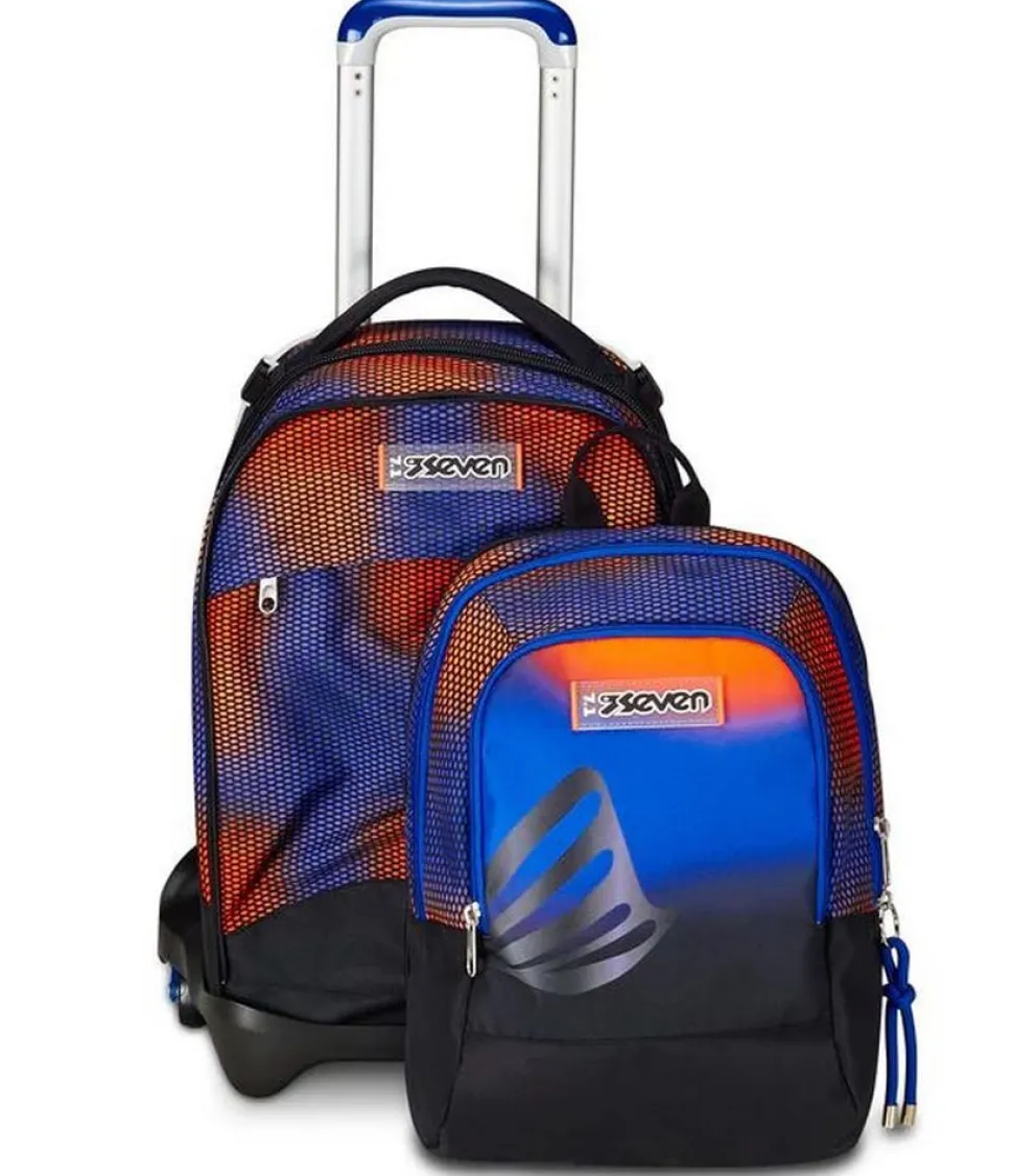 Trolley scuola Seven Jack 3 ruote Detach Shadefull Boy