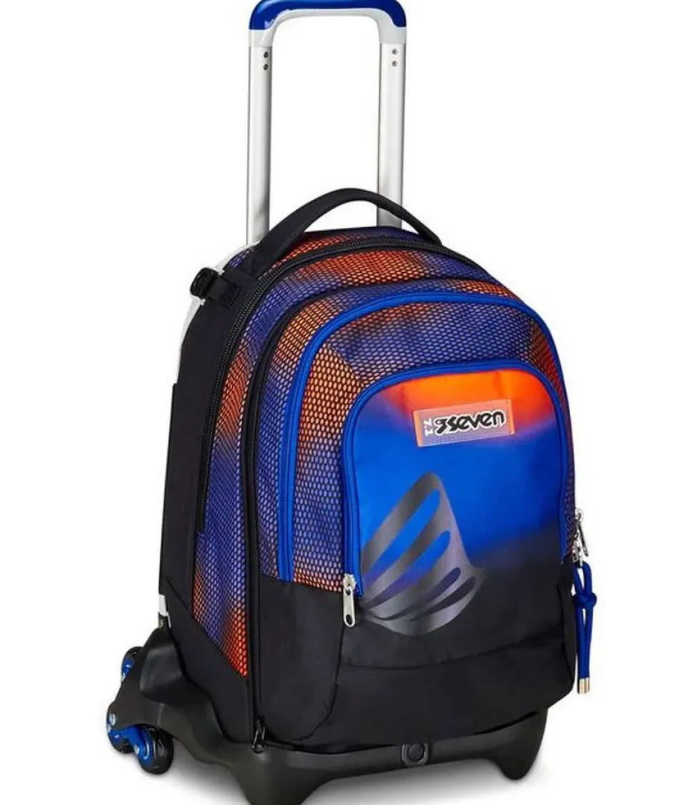 Trolley scuola Seven Jack 3 ruote Detach Shadefull Boy