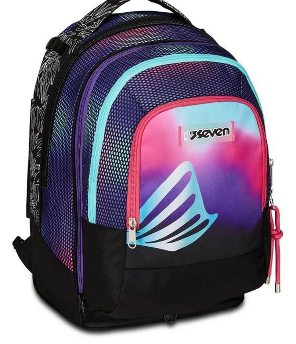 Trolley scuola Seven Jack 3 ruote Detach Shadefull Girl