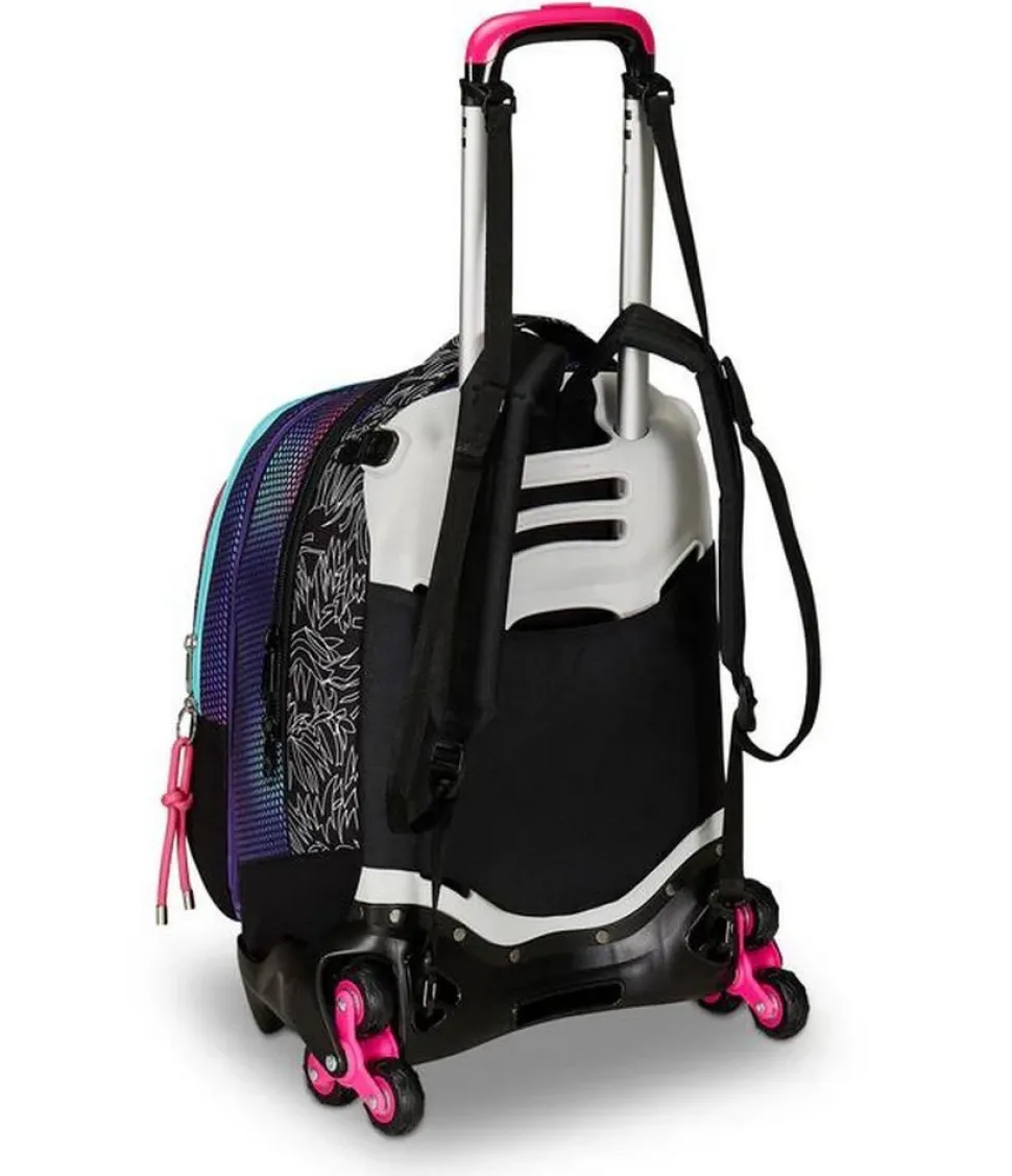 Trolley scuola Seven Jack 3 ruote Detach Shadefull Girl