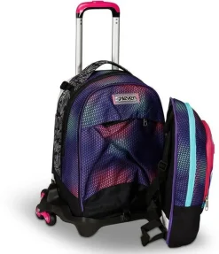Trolley scuola Seven Jack 3 ruote Detach Shadefull Girl
