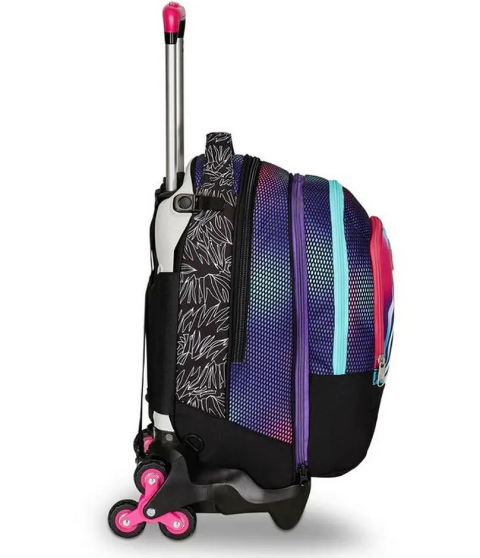 Trolley scuola Seven Jack 3 ruote Detach Shadefull Girl