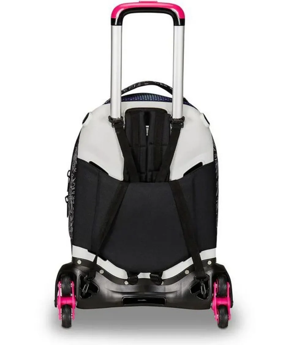 Trolley scuola Seven Jack 3 ruote Detach Shadefull Girl