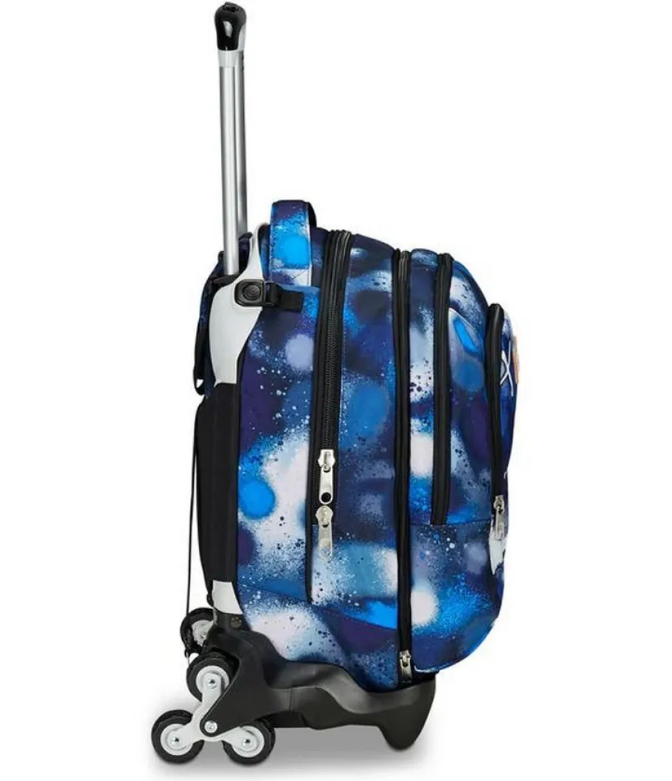 Trolley scuola Seven Jack 3 ruote Detach Retrocolor
