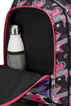 Trolley scuola Seven Jack 2 ruote Draft Heart