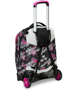 Trolley scuola Seven Jack 2 ruote Draft Heart