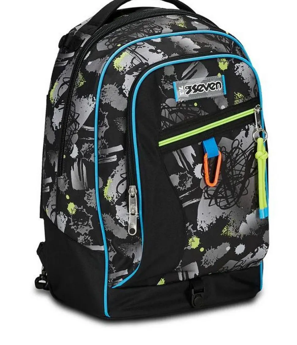 Trolley scuola Seven Jack 2 ruote Feeling Me