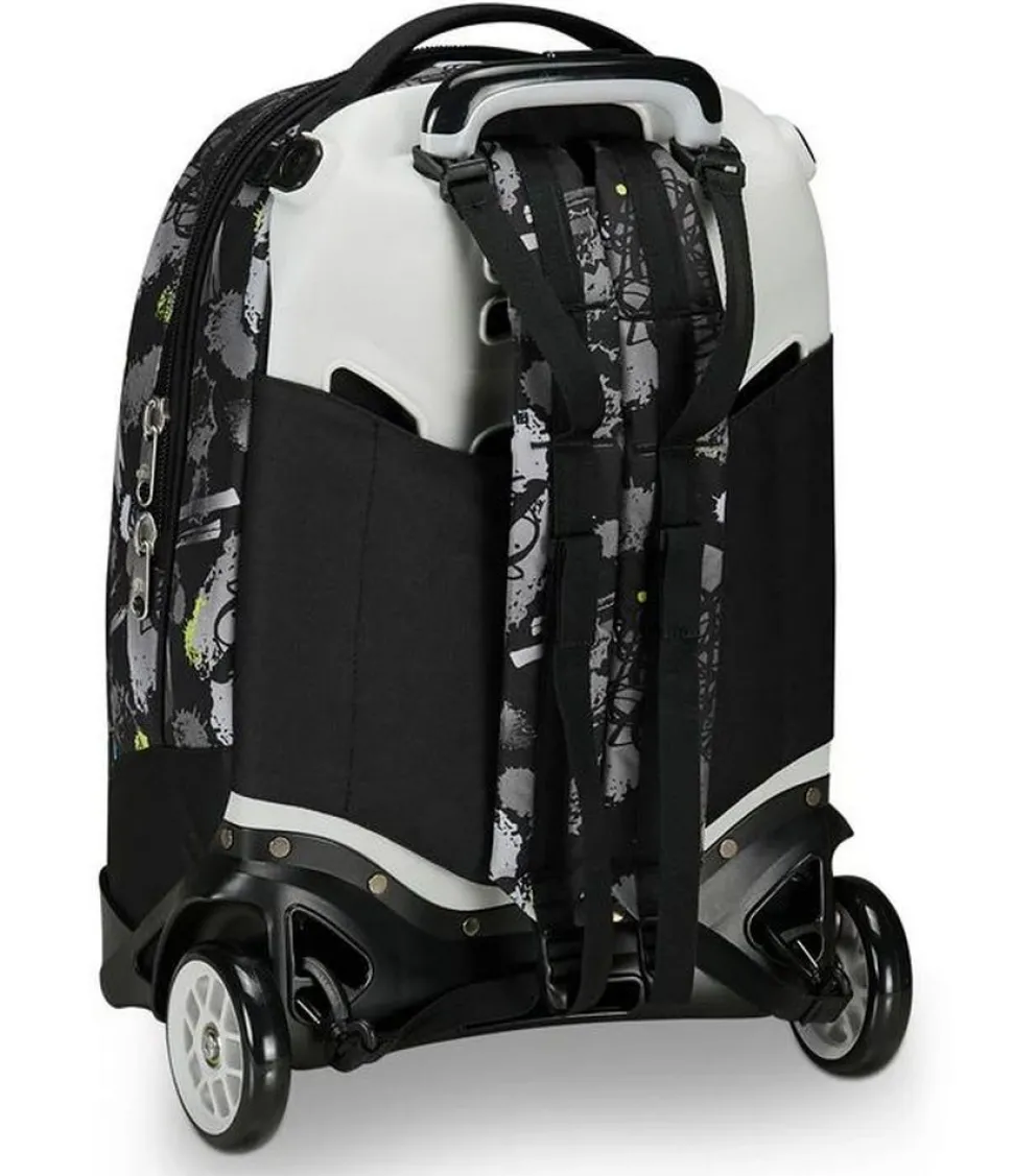 Trolley scuola Seven Jack 2 ruote Feeling Me