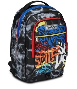 Trolley scuola Seven Jack 2 ruote Mark On Boy