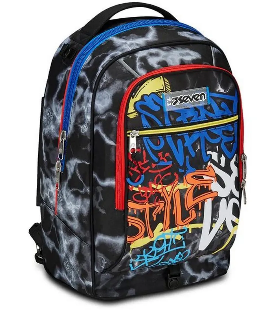 Trolley scuola Seven Jack 2 ruote Mark On Boy