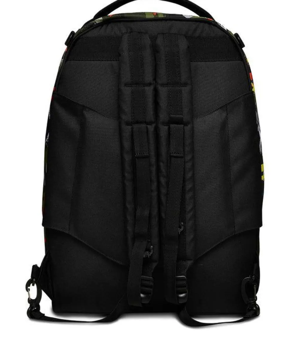 Trolley scuola Seven Jack 2 ruote Fluo Belts