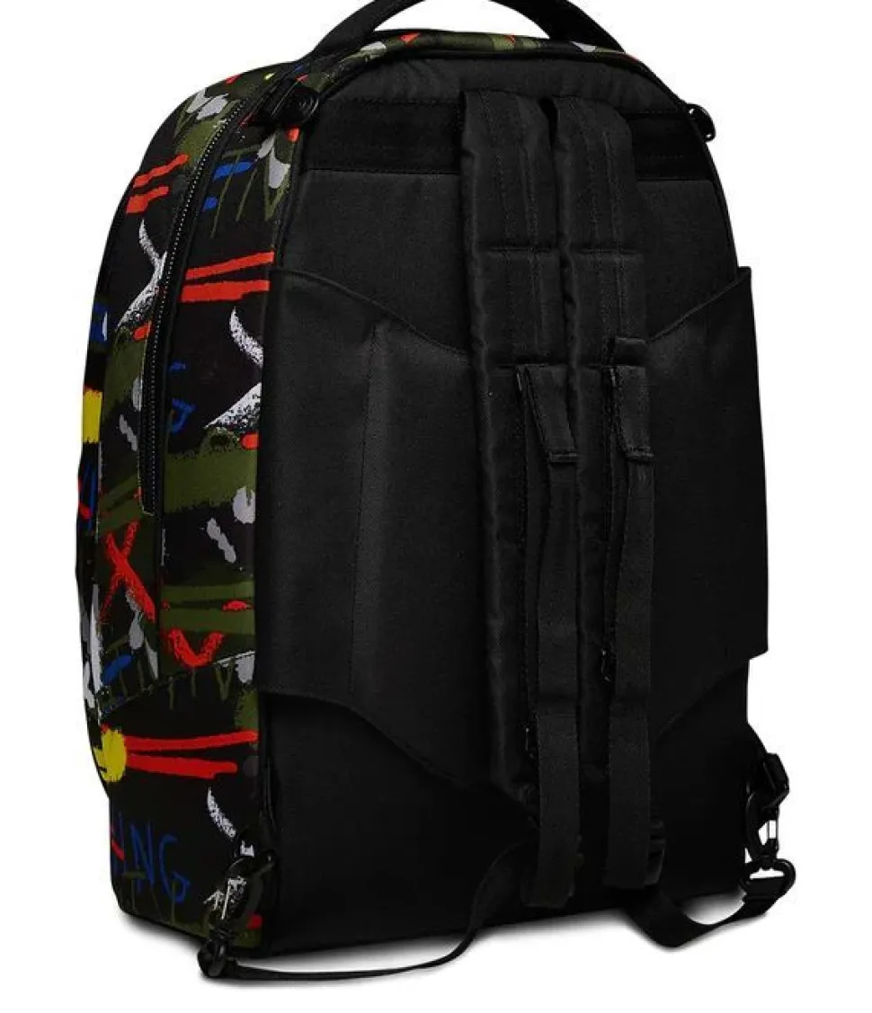 Trolley scuola Seven Jack 2 ruote Fluo Belts
